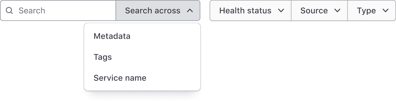 Open filter pattern example